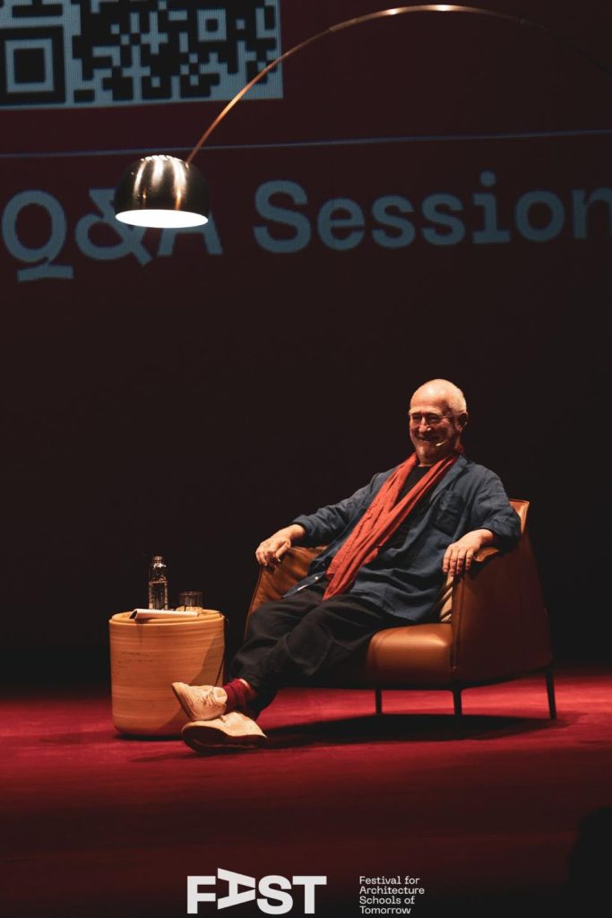 DAY 3, TALKS  @FAST 2024 / Peter Zumthor with Liliana Ursu & Kázmér Kovács